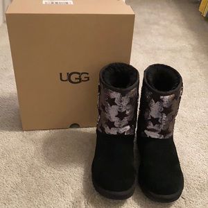 UGG Sequin Stars Classic Short Boots